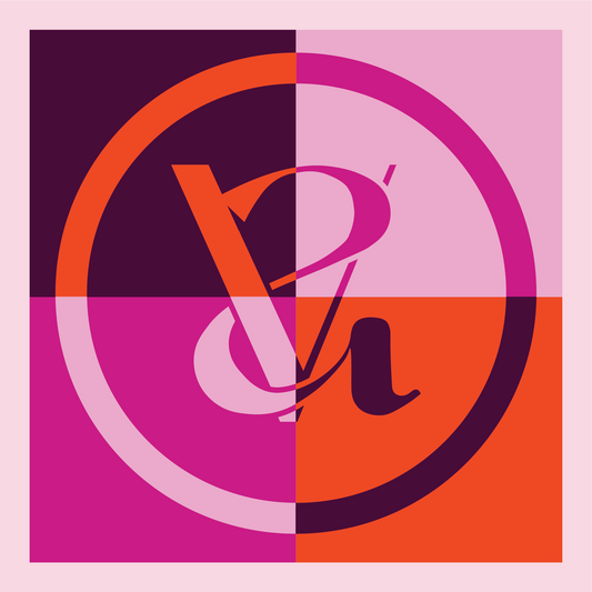 COLOUR BLOCK - MAGENTA & PLUM