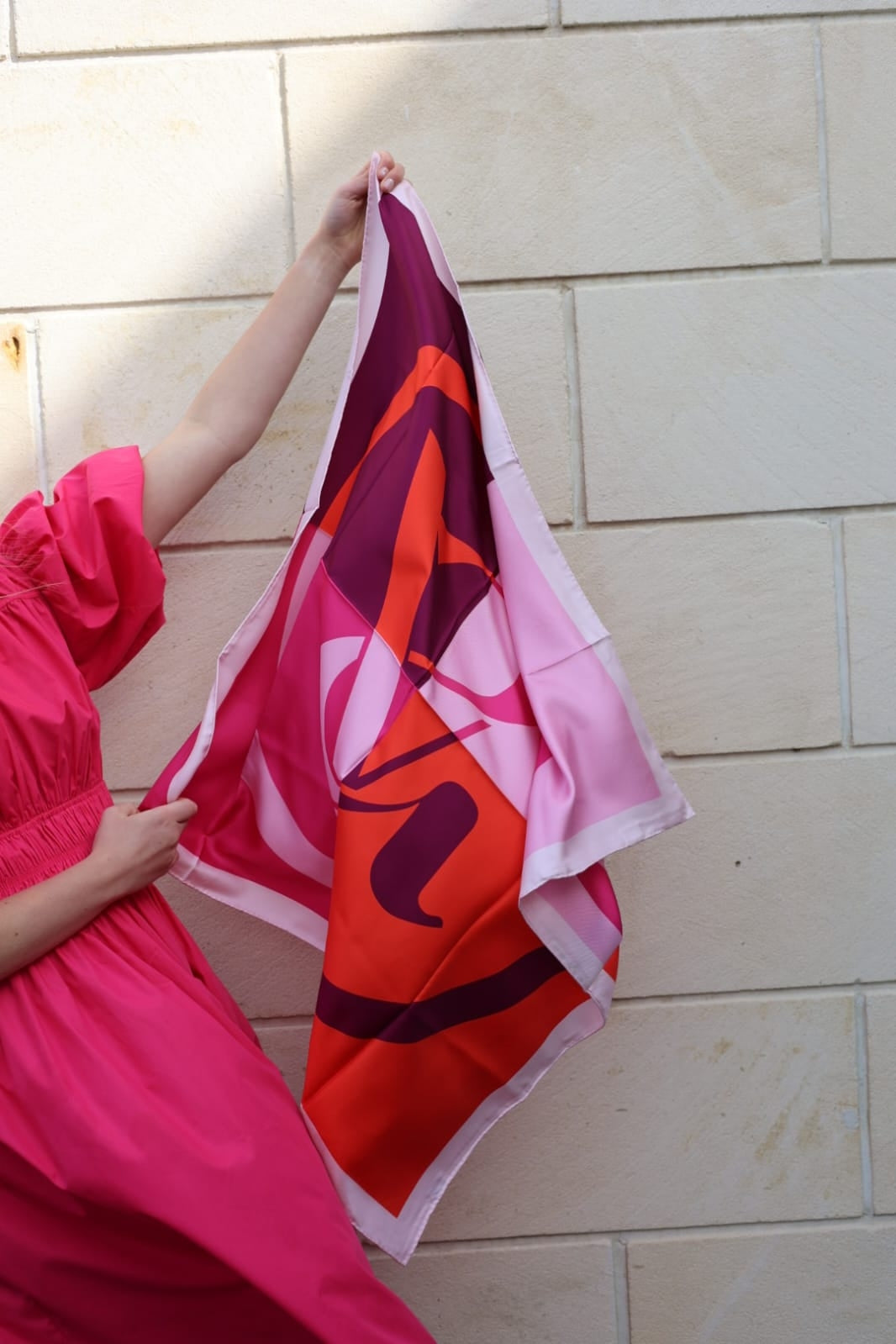 COLOUR BLOCK - MAGENTA & PLUM