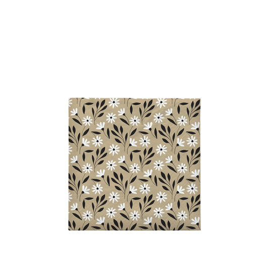 BROSTE Paper Napkin Meadow - Beige/Black