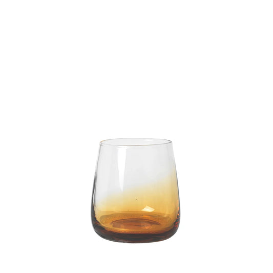 BROSTE Short Amber Tumbler